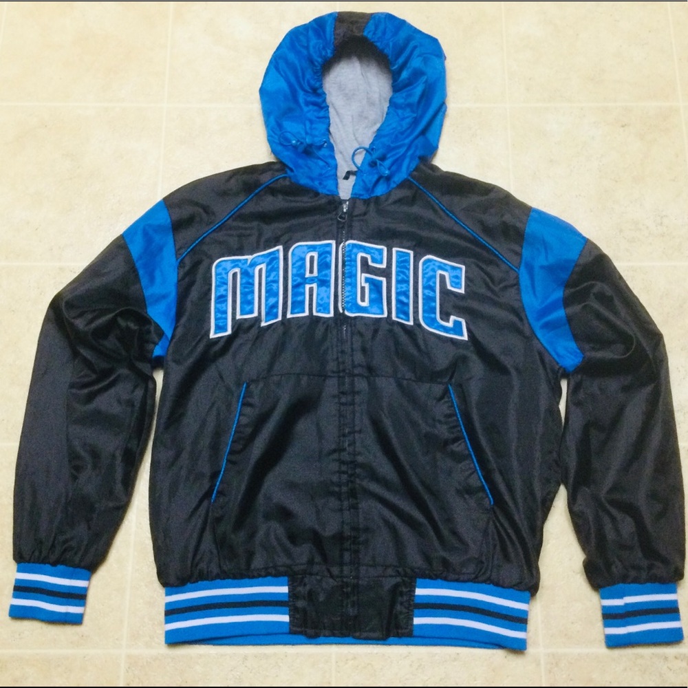 VINTAGE ORLANDO MAGIC RETRO VARSITY STARTER JACKET